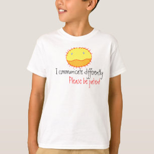 21244555、私は、あります…別様に伝達し合います Tシャツ
