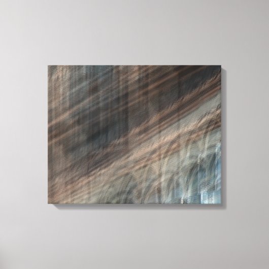 213 West 85thとBreton Hall，マンハッタン，ニューヨーク キャンバスプリント (正面)