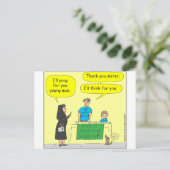 215無神論者あなた考えの色漫画のために私は ポストカード (スタンド正面)