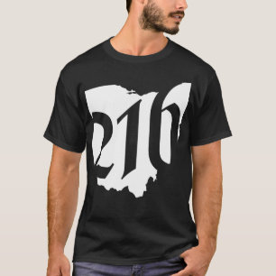 216はオハイオ州クリーブランドを代表する Tシャツ