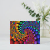 216フラクタル ポストカード (スタンド正面)