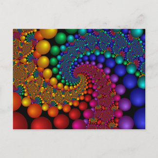 216フラクタル ポストカード