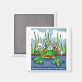 218.サソリとカエル マグネット (正面/裏面)