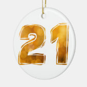 21 セラミックオーナメント (左)