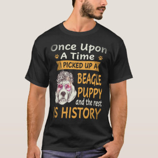 21 ワン・アポン・ア・タイム - ビーグルパピー ビーグル Tシャツ