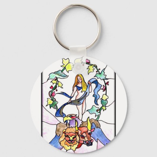 21 – 世界 キーホルダー (正面)