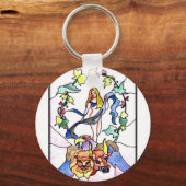 21 – 世界 キーホルダー (正面)