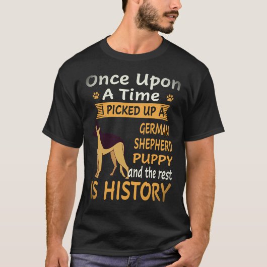 21 回思い出のジャーマンシェパード Tシャツ (正面)