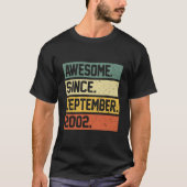 21 Awesome Since September 2002 Tシャツ (正面)