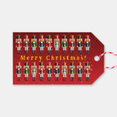 21 Christmas Nutcracker Toys ギフトタグ (正面(横))