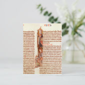 21 fol.97ルースとボアズ，聖書から ポストカード (スタンド正面)