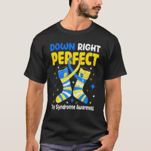 21 March World Down Syndrome Day認識度ソックス1 Tシャツ