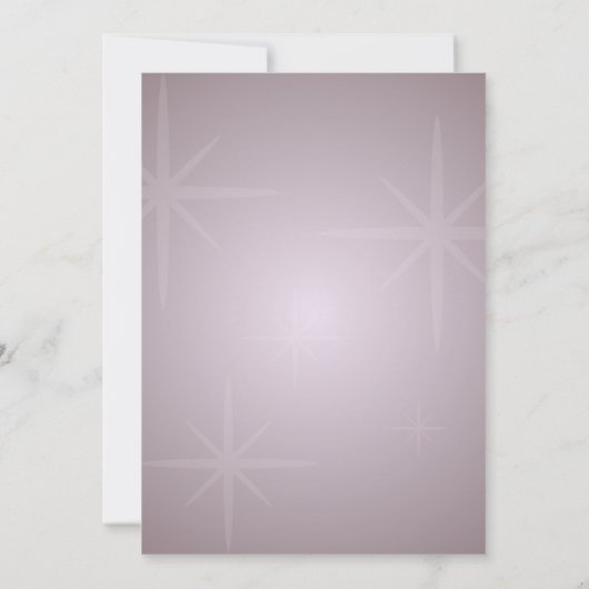 21 st Birthday Personalized Digital 招待状 (裏面)