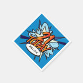 21 TODAYおもしろいレトロ漫画 スタンダードカクテルナプキン (角)