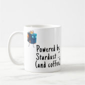 *~* 21 Whimsical Glow Funny Magical Christmas AP97 コーヒーマグカップ (左)