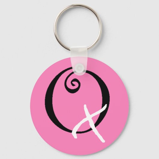 21「XO」キーチェーンの下 キーホルダー (正面)