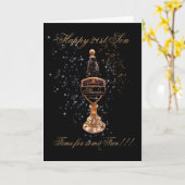 21SON誕生日グリーティングカード カード (黄色い花)