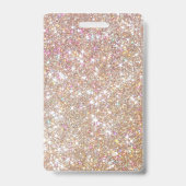 21stバースデーシャンパングリッターVIP バッジ (裏面)