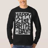 21st Birth Day  Tシャツ (正面)