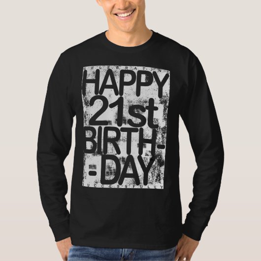 21st Birth Day  Tシャツ (正面)