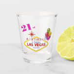 21st Birthdayラスベガスショットグラス ショットグラス<br><div class="desc">21st Birthdayラスベガスショットグラス</div>