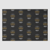 21st Birthday 2005 Black Gold Chic Elegant 薄葉紙 (正面)