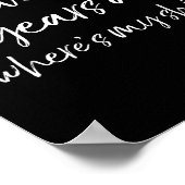 21st Birthday I Gave Birth 21 Years Ago Where's My ポスター (角)