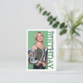 21st Birthday Photo college Party  エンクロージャーカード (スタンド正面)