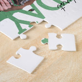 21st Birthday Photo college Party  ジグソーパズル (側面)