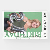 21st Birthday Photo college Party  横断幕 (横)