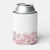 21st Birthday Pink Carnation January Birth Flower 缶クーラー (缶裏面)