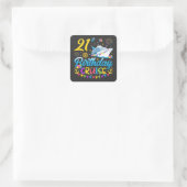 21thバースデークルーズB-Dayパーティー スクエアシール (バッグ)