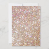 21thバースデーシャンパングリッター 招待状 (裏面)