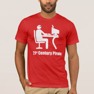 21th世紀の海賊 tシャツ