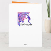 21th誕生日ロッククライマーズアートカード カード (裏面)