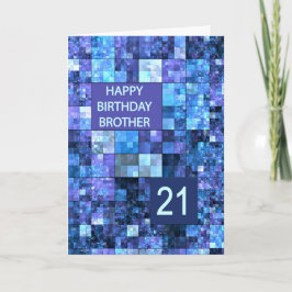 21th Birthday Brother、ブルースクウェア カード