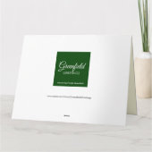 21th Birthday Wishes Castle Howard カスタマイズ York カード (裏面)