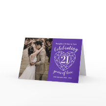 21th Ioliteの結婚記念日ハートカード