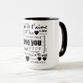 22の言い方で愛するマグカップ マグカップ (正面右)