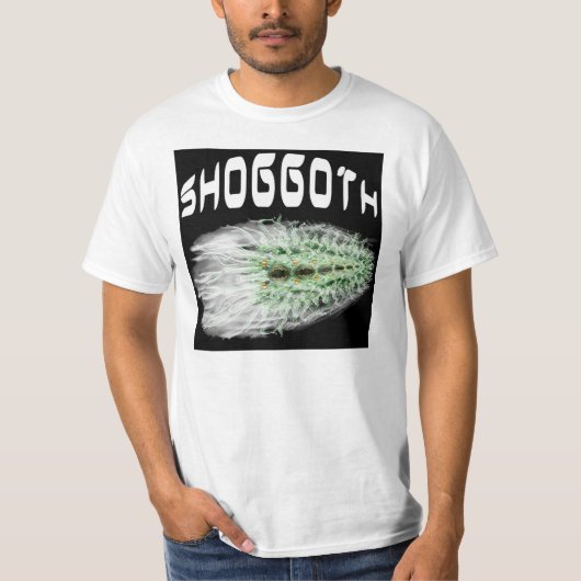 $22カスタマイズ可能なHPL Shoggothのワイシャツ Tシャツ (正面)