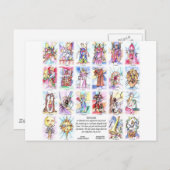 22カード(6x4) ポストカード (正面/裏面)