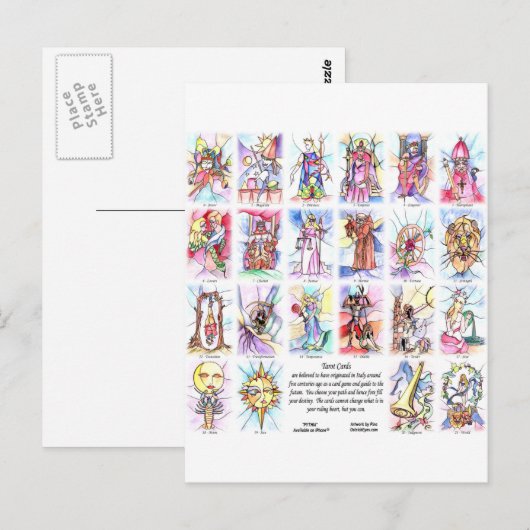 22カード(6x4) ポストカード (正面/裏面)