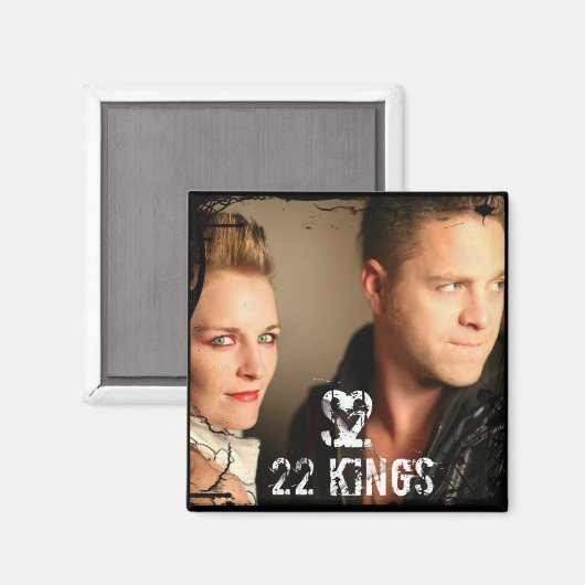 22キングス顔磁石 マグネット (正面/裏面)