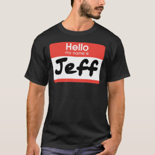 22ジャンプ通り – 私の名前はジェフです!エッセンシャルTシア Tシャツ