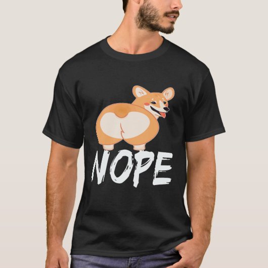 22ダメ - コーギー Tシャツ (正面)