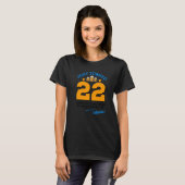 22ビール飲み始めたばかりの22誕生日飲G Tシャツ (正面フル)