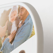 22フォトコラージュシンプルモノグラムファミリー ピックルボールラケット (左詳細)