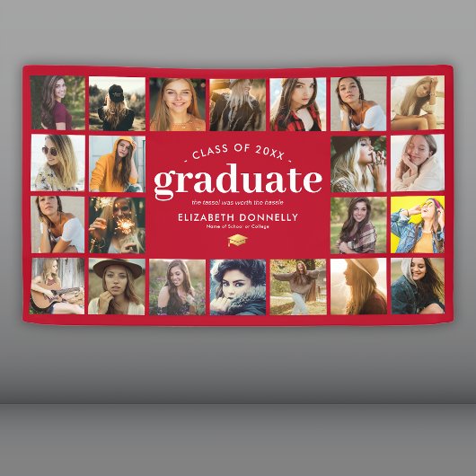 22フォト卒業パーティバナー 横断幕