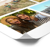 22モダンパーソナライズされた枚コラージュ ポスター (角)