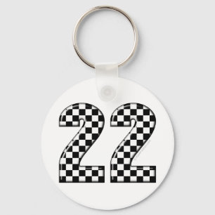 22モータースポーツ数 キーホルダー